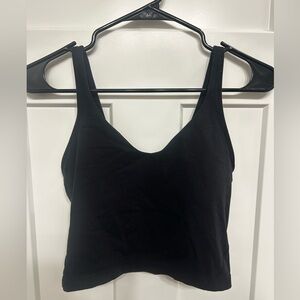 lululemon athletica Black Tank Top
